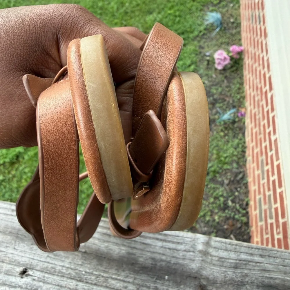 Tan Tory Burch sandals size 10